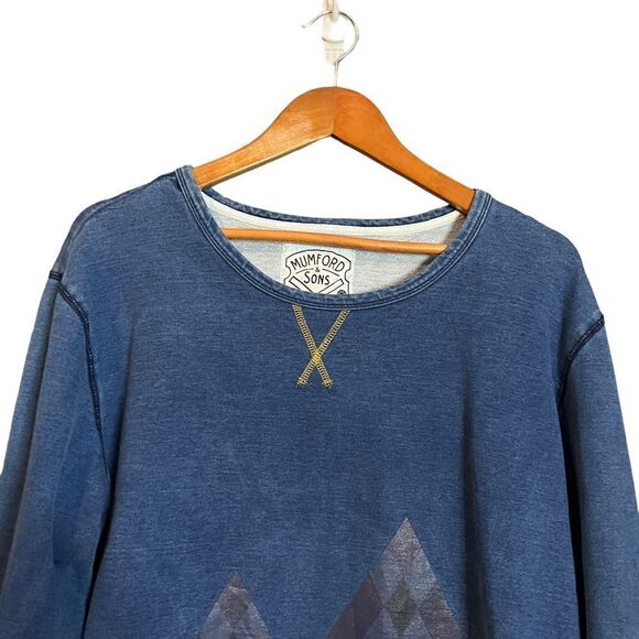 Mumford & Sons crew neck graphic sweater - Picture 2 of 9